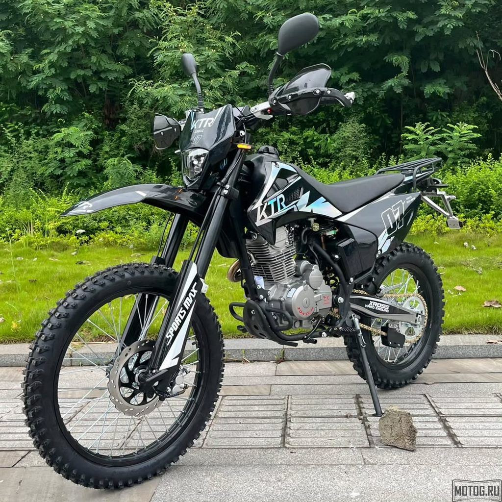 Эндуро мотоцикл KTR 07 Black – 250 куб, надежность и мощность для бездорожья Эндуро мотоцикл KTR 07 Black – 250 куб, надежность и мощность для бездорожья